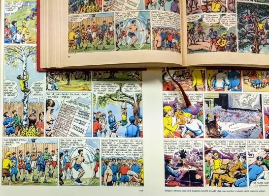 Historie komiksů od hieroglyfů až do digitální éry